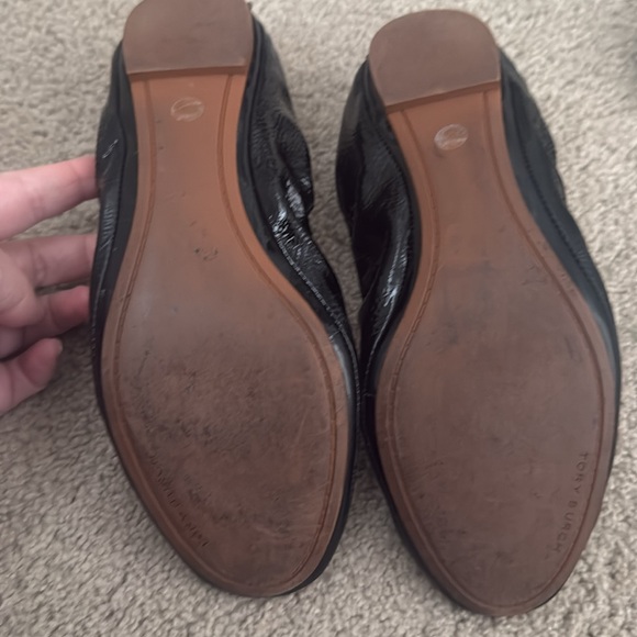 Patent black Tory Burch flats size 9.5 - Picture 3 of 3